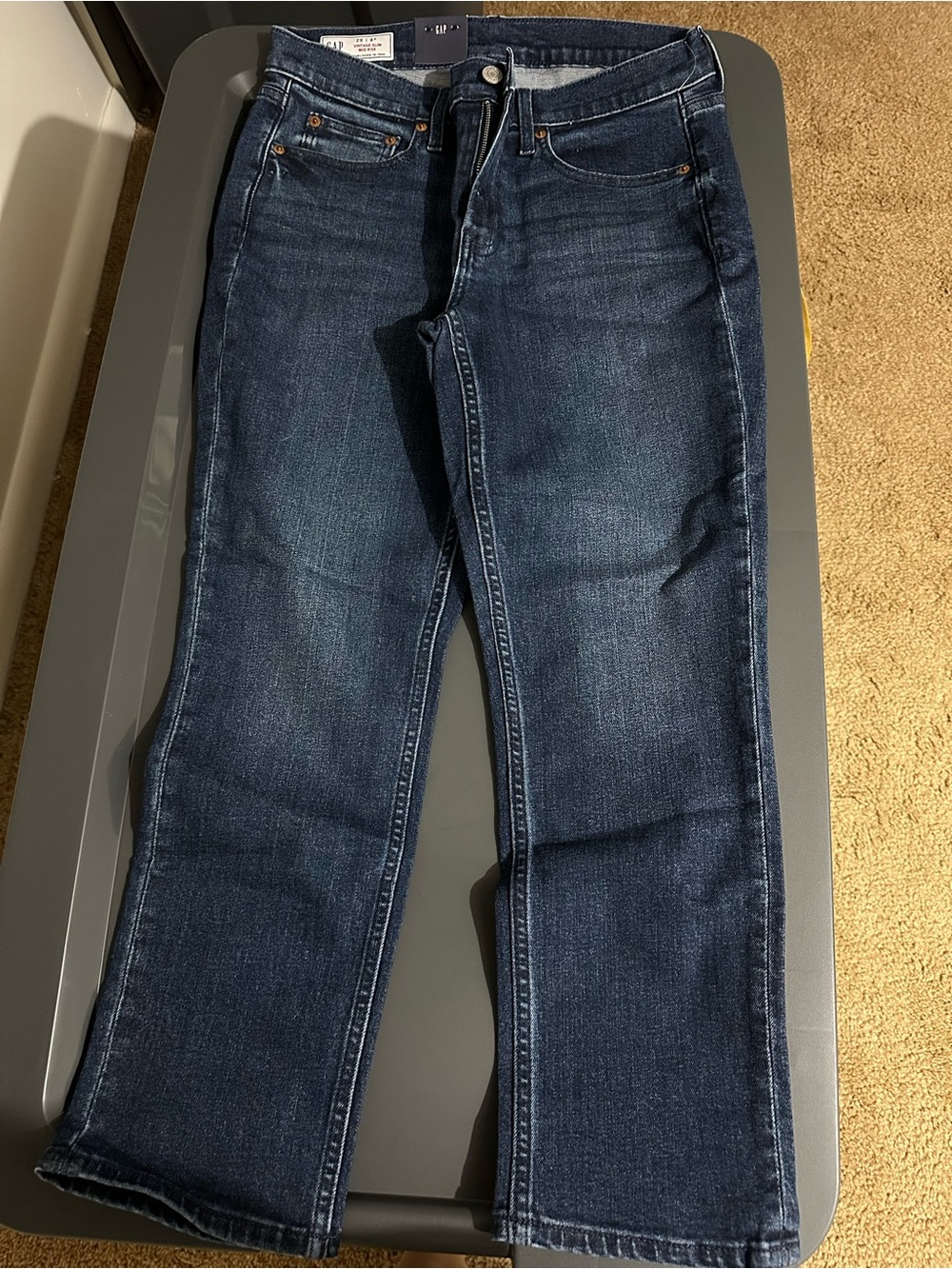 GAP Women's Vintage Slim Mid Rise